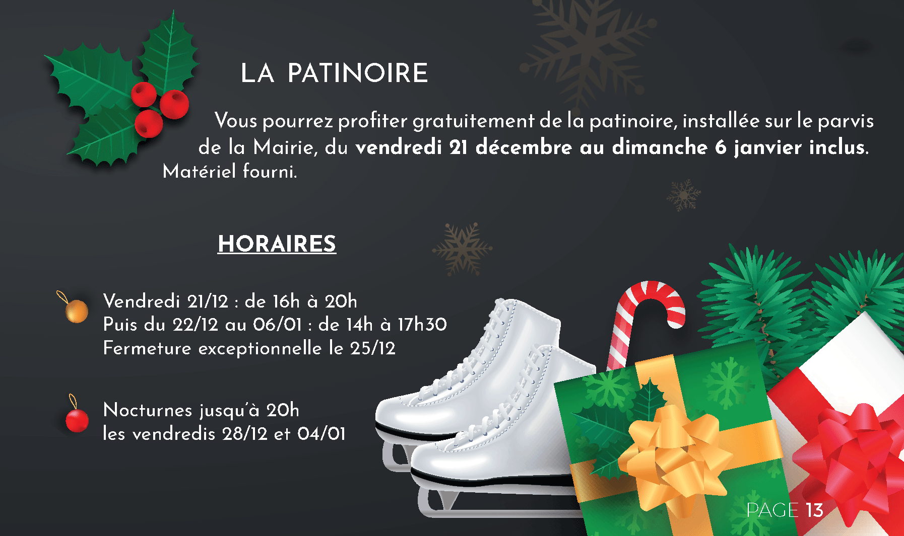 patinoire infos